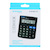 Kalkulator biurowy DONAU TECH, 8-cyfr. wyświetlacz, wym. 130x104x19 mm, czarny