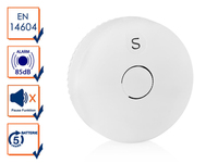 Rauchmelder mit 5 Jahres Batterie, 85dB Alarmton für zuverlässigen Brandalarm