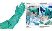 HYGOSTAR Nitril-Universal-Handschuh "PROFESSIONAL", XL, grün (6495033)