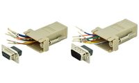 DIGITUS RS 232 Adapter, DB9 Kupplung - RJ45 Kupplung, beige (11006871)