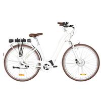 Electric City Bike Elops 920e Low Frame - White - L/XL