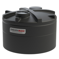 Enduramaxx 7500 Litre Low Profile Vertical Non Potable Water Tank - Black - No Outlet