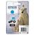 Epson 26XL Inkjet Cartridge Polar Bear High Yield Page Life 700pp 9.7ml Cyan Ref C13T26324012