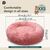 BLUZELLE Dog Bed for Small Dogs & Cats, 20" Donut Dog Bed Washable, Round Plush Dog Pillow Fluffy Cat Bed Cat Pillow, Calming Pet Mattress Soft Pad Comfort No-Skid Red