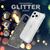 NALIA Chiaro Glitter Cover compatibile con iPhone 14 Pro Max Custodia, Traslucido Anti-Giallo Copertura Brillantini Sottile Silicone Glitterata Protezione, Clear Diamante Case T...