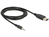 Adapterkabel USB an Seriell-TTL Stecker 2,5mm Klinke (3-Pin), 1,8m, (3,3V), Delock® [83789]