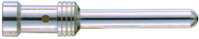 Stiftkontakt, 0,5 mm², AWG 20, Crimpanschluss, versilbert, 09338006121