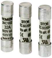 Halbleiterschutzsicherung 22 x 58 mm, 50 A, gR, 250 V (DC), 690 V (AC), 3NC2250-