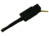 Miniatur-Klemmprüfspitze, schwarz, max. 1 mm, L 35 mm, CAT O, Stift 0,64 mm, KLE