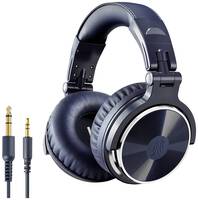 OneOdio Pro-10 DJ Over Ear fejhallgató Vezetékes Stereo Kék High-Resolution audio Összehajtható, Forgatható fülkagyló