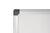Bi-Office Maya Gridded Magnetic Lacquered Steel Whiteboard Aluminium Frame 1200x900mm