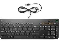 Conferencing Keyboard (Danish) 802544-081, Standard, Wired, USB, Mechanical, Black Tastaturen