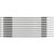 Clip Sleeve Wire Markers SCN-05-K, Black, White, Nylon, 300 pc(s), Germany Marcatori per cavi