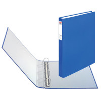 Ringbuch maX.file protect 4-Ring A4 blau, 4-Ring-Kombi-Mechanik, 30 mm