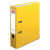 Ordner maX.file protect A4 8cm gelb, PP-Kunststoffbezug/Papier hellgr. besch.