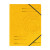 Eckspanner A4 Colorspan gelb, Colorspan-Karton, 355 g/qm