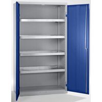 Environmental cupboard without door perforations