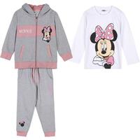 CHANDAL COTTON BRUSHED 3 PIEZAS MINNIE GRAY