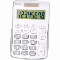 Taschenrechner 120S silber-grau 8-stellig