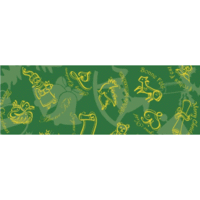 Transparentpapier 115g/qm 50x61cm Christmas grün