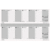 Querkalender 771 32,6x10,2cm 1 Woche/Seite Metallico Karton-Umschlag farbig sortiert 2025