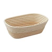 Schneider Bread Proving Basket - Ivory 100% Natural Rattan - Oval - Long - 500g