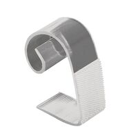 Pack of 10 Nisbets Table Skirting Clips 25-50mm Plastic