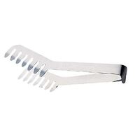 Vogue 8in Spaghetti Tongs for all Types of Pasta Made of Stainless Steel