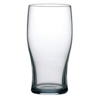 Arcoroc Tulip Nucleated Beer Glasses in Clear Made of Tough Glass 20 oz / 570 ml