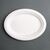 Fiesta Green Oval Plates in White - Compostable Bagasse - Breathable - 316mm