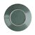 Olympia Anello Plates in Green - Raw Edge - Stoneware - 255mm - Pack of 4