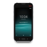 ASCOM Myco 3 (Cellular + WiFi EU) - Smartphone mit Barcodescanner & Alarmfunktionen (5" FULL-HD Touchscreen | Bluetooth | Front- und Rückkamera | IP67)