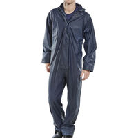 SUPER B-DRI COVERALL NAVY BLUE L