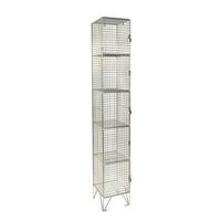 Economy wire mesh lockers (6mm dia.)