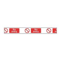 Barrier tape - No entry