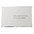 WriteOn® premium vitreous enamel magnetic steel whiteboard - 900 x 600mm