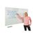 WriteOn® magnetic glass whiteboards, 500 x 500mm, white