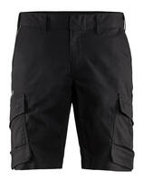 Industrie Shorts Stretch 1446 schwarz/dunkelgrau