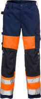 High Vis Hose Damen Kl. 1 2139 PLU Warnschutz-orange/marine Gr. 42