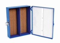 100slides Microscope slide boxes ABS for large slides