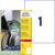 Ultra-Resistente Folien-Etiketten, A4, 210 x 297 mm, 50 Bogen/50 Etiketten, weiß