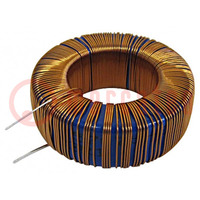 Inductor: wire; THT; 2.2mH; 1A; 1.2Ω