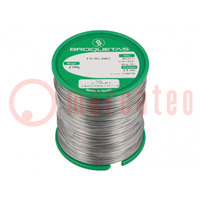 Soldering wire; Sn96Ag4; 0.5mm; 250g; lead free; reel; 221°C