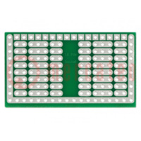 Board: universal; single sided,prototyping; W: 27.3mm; L: 46.99mm