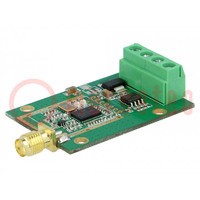 Modul: RF; FM transceiver; FSK; 433,92MHz; RS485; 2,4÷3,6VDC