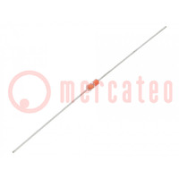 NTC thermistor; 10kΩ; THT; 3977K; -40÷250°C; ±0,2°C