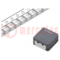 Inductor: wire; SMD; 1.5uH; 12.8A; 4.9mΩ; ±20%; 8.5x8x4mm; -40÷150°C