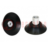 Suction cup; 50mm; G1/8" IG; Shore hardness: 55; 7cm3; 91N; PFYN