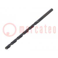 Punta; per metallo; Ø: 5,9mm; L: 139mm; acciaio rapido HSS