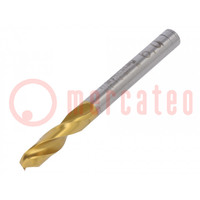 Drill bit; for metal; Ø: 6mm; L: 66mm; Working part len: 28mm